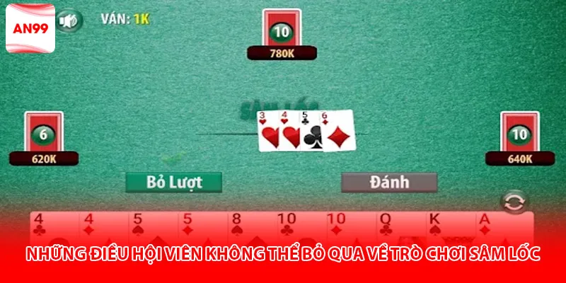 Những điều hội viên không thể bỏ qua về trò chơi Sâm lốc